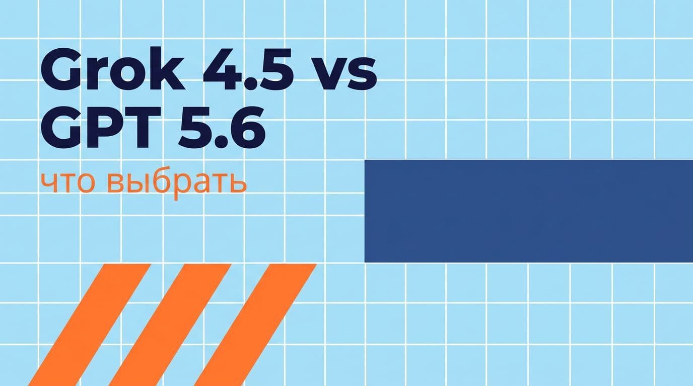 Grok 4.5 против ChatGPT 5.6: что выбрать