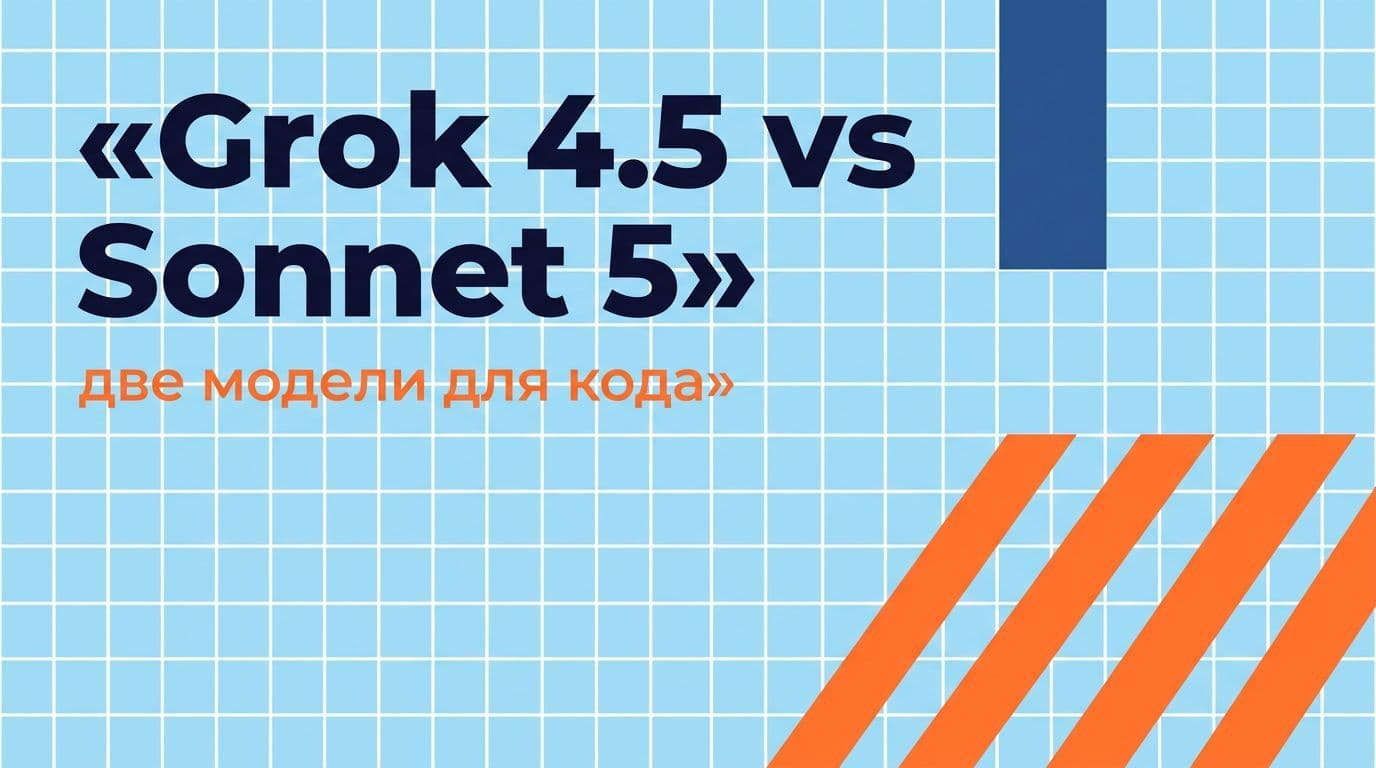 Grok 4.5 против Claude Sonnet 5: две модели для кода и агентов