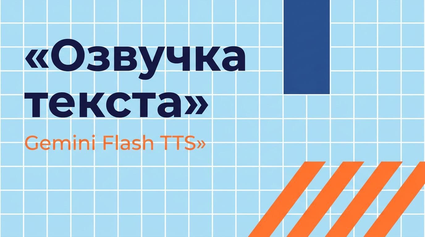 Gemini Flash TTS в МедиаЛаб: озвучивайте текст 30 голосами на 87 языках